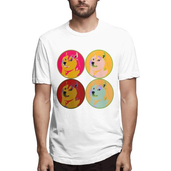 men's t-shirts dogecoin " art design" graphic tee short sleeve t-shirt funny, White;black 
men's t-shirts dogecoin " art design" graphic tee short sleeve t-shirt funny, White;black