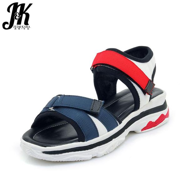dress shoes jk summer women sandals fashion casual mesh girl 2021 open toe wedges platform hook stitching footwear, Black
dress shoes jk summer women sandals fashion casual mesh girl 2021 open toe wedges platform hook stitching footwear, Black