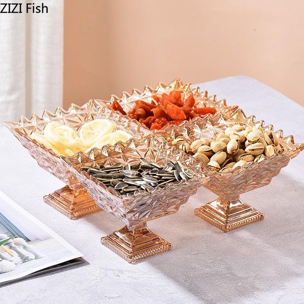 luxury glass fruit plate creativity modern household living room decoration tableware dessert dried dishes & plates
luxury glass fruit plate creativity modern household living room decoration tableware dessert dried dishes & plates