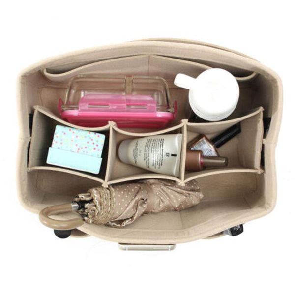 purse organizer felt bag insert multi-pockets detachable -mx8 cosmetic bags & cases
purse organizer felt bag insert multi-pockets detachable -mx8 cosmetic bags & cases
