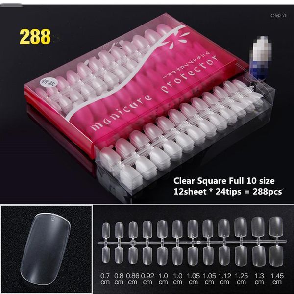 288pcs ultra-thin 0.12mm matte frosted false nail tips patch transparent full cover flexible fake artificial display1, Red;gold
288pcs ultra-thin 0.12mm matte frosted false nail tips patch transparent full cover flexible fake artificial display1, Red;gold