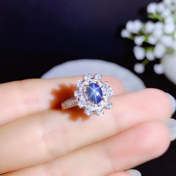 cluster rings round cuted natural sapphire ring for women starlight party fine jewelry s925 silver real blue gemstones 5*7mm with certificat, Golden;silver
cluster rings round cuted natural sapphire ring for women starlight party fine jewelry s925 silver real blue gemstones 5*7mm with certificat, Golden;silver