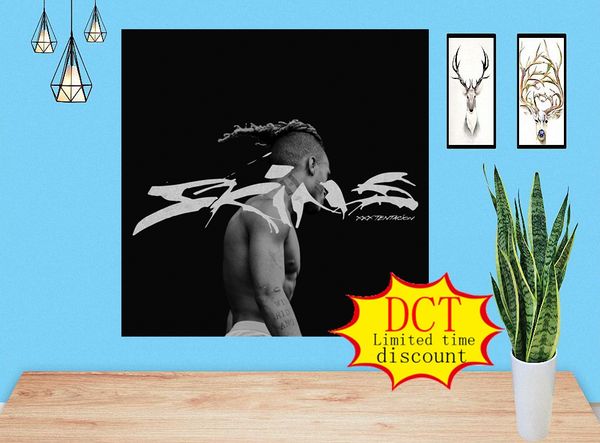 xxxtentacion skins album poster music cover silk art print 
xxxtentacion skins album poster music cover silk art print