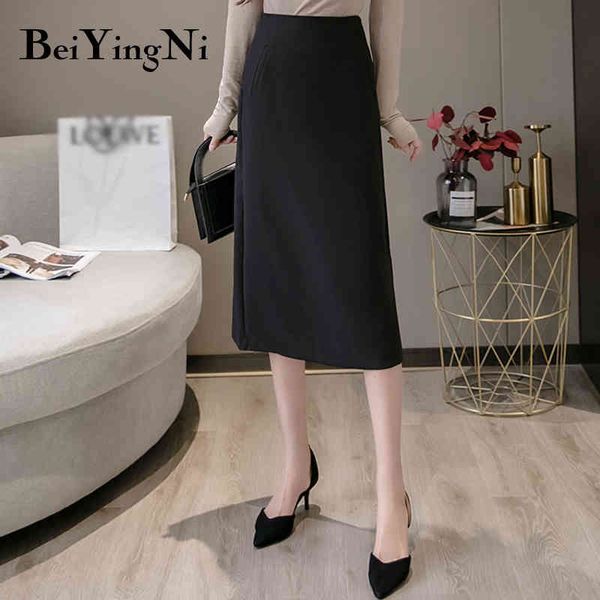 beiyingni office ladies skirt work wear ol slim pockets casual korean high waist skirts womens vintage street formal midi saias 210416, Black
beiyingni office ladies skirt work wear ol slim pockets casual korean high waist skirts womens vintage street formal midi saias 210416, Black
