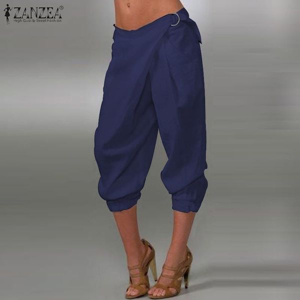 women's pants & capris zanzea women stylish harem cropped solid loose ladies baggy trousers casual cotton linen pantalon streetwear, Black;white
women's pants & capris zanzea women stylish harem cropped solid loose ladies baggy trousers casual cotton linen pantalon streetwear, Black;white