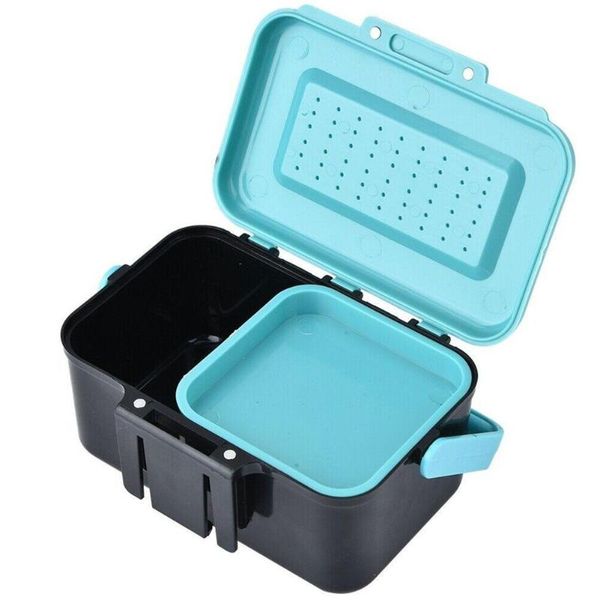 red worm box earthworm compartments fishing baits lure storage case tackle bait bass tilapia carp accessories
red worm box earthworm compartments fishing baits lure storage case tackle bait bass tilapia carp accessories