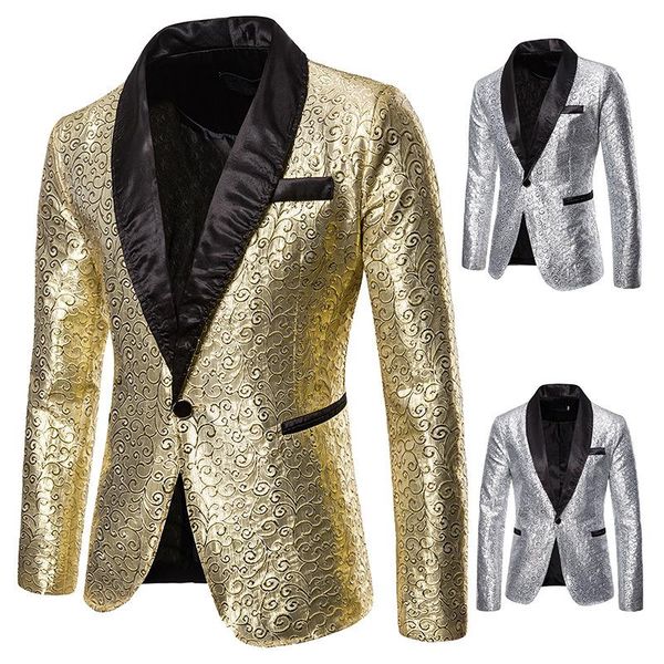 jacquard dress pure color performance bronzing suit south korea club men's host xz36 mc suits & blazers, White;black
jacquard dress pure color performance bronzing suit south korea club men's host xz36 mc suits & blazers, White;black