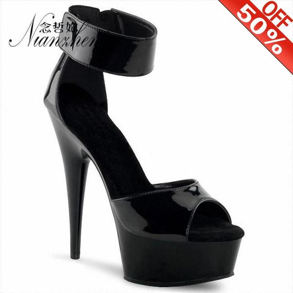 patent leather open toe black women's sandals 6 inches nightclub stripper 15cm high heeled shoes fashion female novelty
patent leather open toe black women's sandals 6 inches nightclub stripper 15cm high heeled shoes fashion female novelty