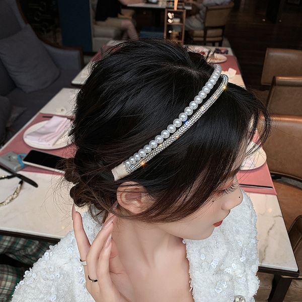 UaeP ins fashion super fairy double pearl full diamond heads pearl hair band sweet temperament hairband french simple personality atmospher, Silver
UaeP ins fashion super fairy double pearl full diamond heads pearl hair band sweet temperament hairband french simple personality atmospher, Silver