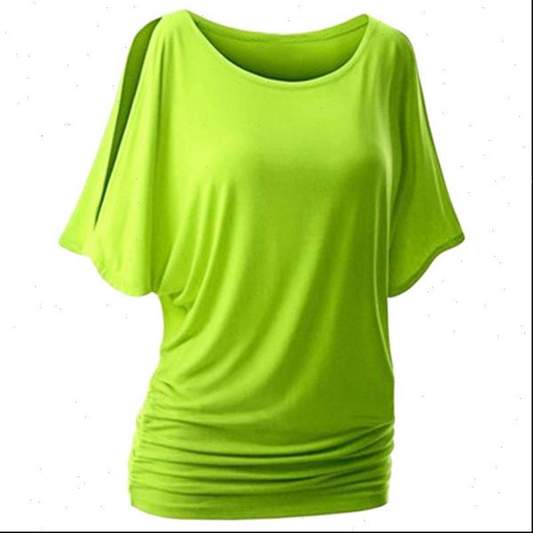 casual summer batwing women t shirt short sleeve loose basic tee plus size tunic camisas mujer, White
casual summer batwing women t shirt short sleeve loose basic tee plus size tunic camisas mujer, White