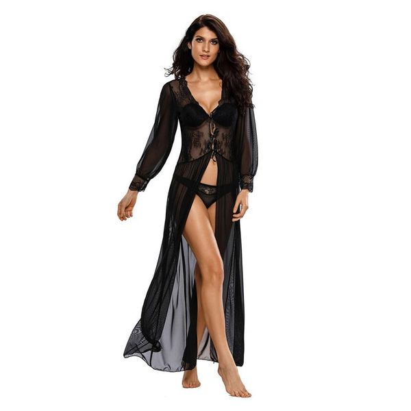 home wear suit mesh lace pajamas women v-neck patchwork long sleeve nightgown lingerie pajama sets women's sleepwear, Black;red
home wear suit mesh lace pajamas women v-neck patchwork long sleeve nightgown lingerie pajama sets women's sleepwear, Black;red