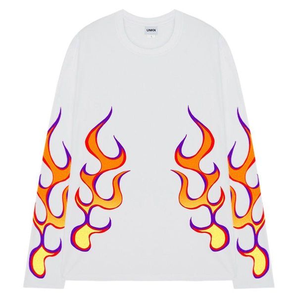 women's t-shirt y2k punk street style flame print harajuku gothic oversized long sleeve korean fashion hip-hop women fall clothing, White
women's t-shirt y2k punk street style flame print harajuku gothic oversized long sleeve korean fashion hip-hop women fall clothing, White