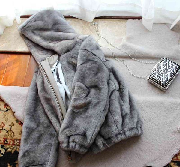 blends zipper hooded women fashion grey imitation mink coats winter thick warm faux fur jackets a293, Black
blends zipper hooded women fashion grey imitation mink coats winter thick warm faux fur jackets a293, Black