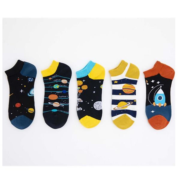 men's socks spaceship planet galaxy designer color cartoon anime low cut ankle casual, Black
men's socks spaceship planet galaxy designer color cartoon anime low cut ankle casual, Black