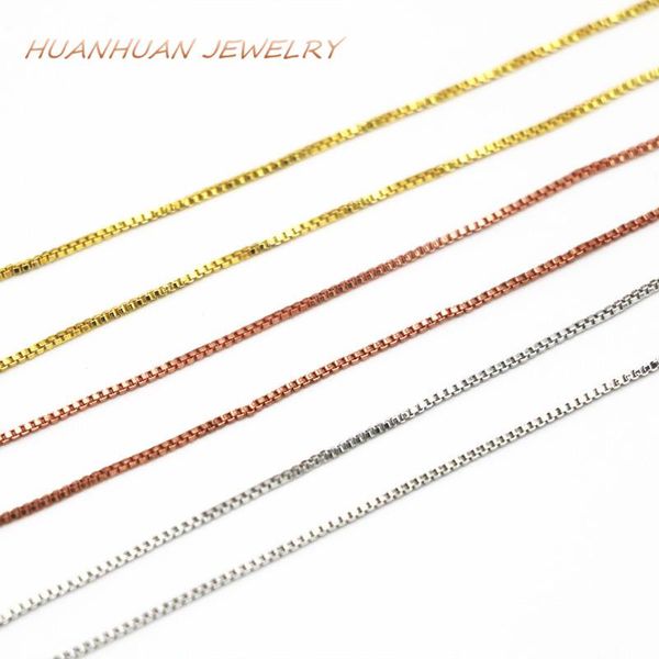 chains trendy 3 colors snake chain for women copper stainless steel necklace 1mm charms jewelry 18inch b3379, Silver
chains trendy 3 colors snake chain for women copper stainless steel necklace 1mm charms jewelry 18inch b3379, Silver