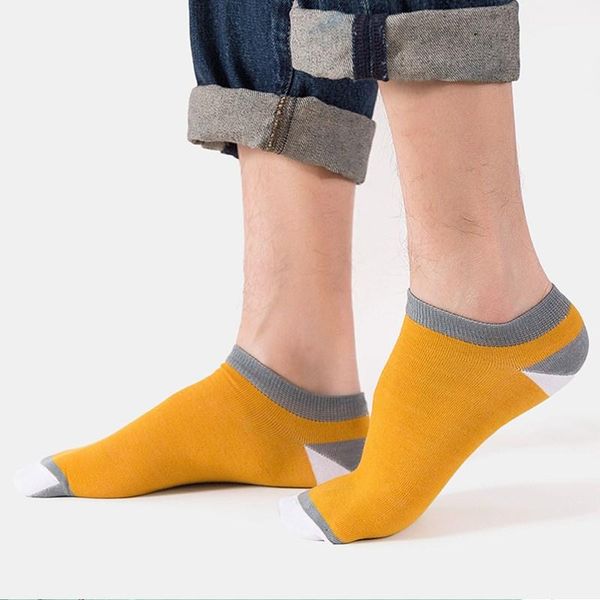 men's socks 5 pairs men summer short splicing contrast color cotton sweat-absorbent breathable invisible man boat wholesale, Black
men's socks 5 pairs men summer short splicing contrast color cotton sweat-absorbent breathable invisible man boat wholesale, Black