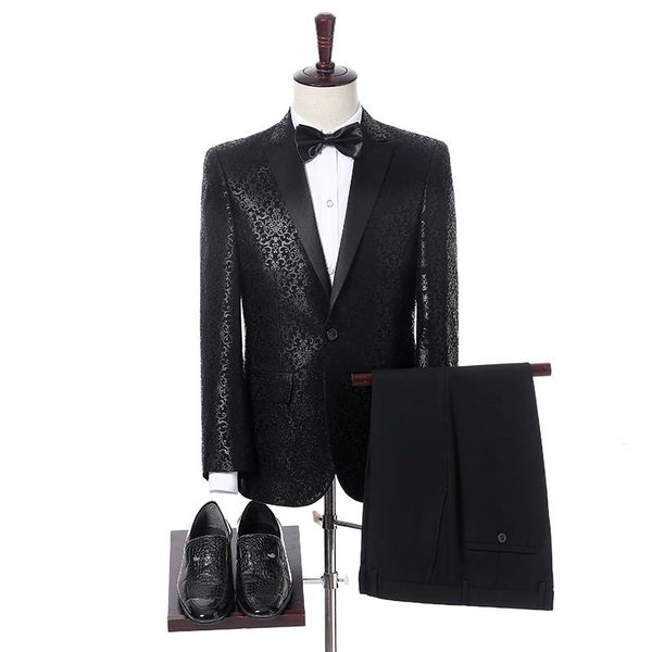 men's suits & blazers coat pant designs latest men blazer costume homme marriage 2022 formal 2 piece set suit slim fit groom tuxedo wed, White;black
men's suits & blazers coat pant designs latest men blazer costume homme marriage 2022 formal 2 piece set suit slim fit groom tuxedo wed, White;black