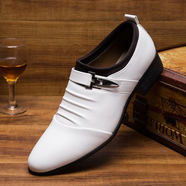 dress shoes 2021 white men formal leather pointed toe open loafers non-slip black no. size12
dress shoes 2021 white men formal leather pointed toe open loafers non-slip black no. size12