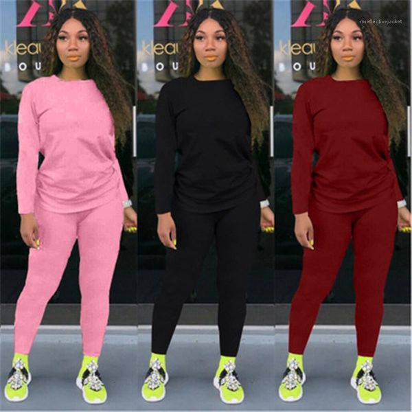 women's sleeve trousers suits designer female casual loose two piece sets women solid color tracksuits fashion trend crew neck long, Gray
women's sleeve trousers suits designer female casual loose two piece sets women solid color tracksuits fashion trend crew neck long, Gray