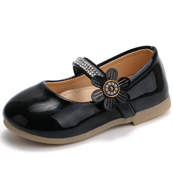 children shoes kids leather flats for toddlers girls floral wedding party dress baby girl soft quality crystal 21-30 sneakers, Black;red
children shoes kids leather flats for toddlers girls floral wedding party dress baby girl soft quality crystal 21-30 sneakers, Black;red
