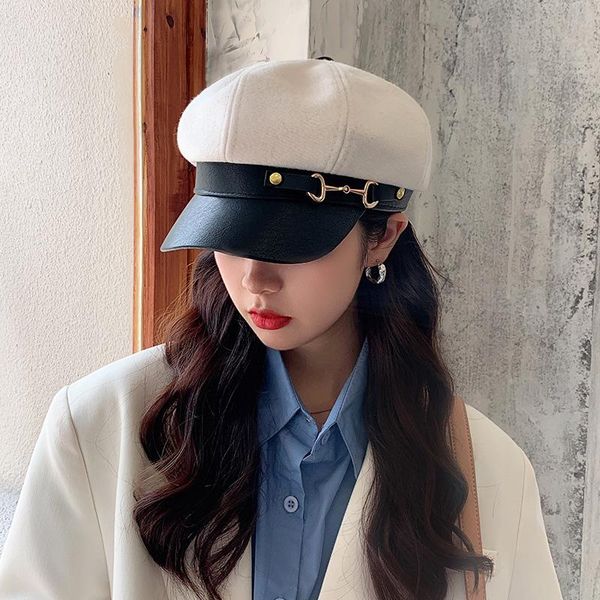 beanies leather brim sboy cap fashion artist female korean octagonal autumn winter casual peaked beret women hat
beanies leather brim sboy cap fashion artist female korean octagonal autumn winter casual peaked beret women hat