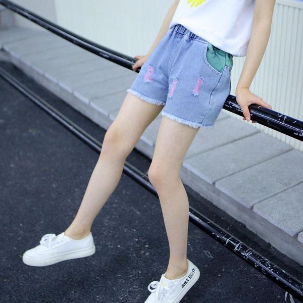 shorts 2021 summer teenage girls beauty cute hole denim pants kids beach short jeans children's clothes x213, Black
shorts 2021 summer teenage girls beauty cute hole denim pants kids beach short jeans children's clothes x213, Black