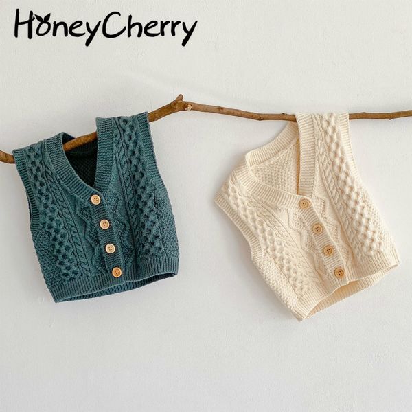 baby all-match cardigan cotton yarn knitted sweater rhombus vest jacket girl clothes 210515, Blue
baby all-match cardigan cotton yarn knitted sweater rhombus vest jacket girl clothes 210515, Blue