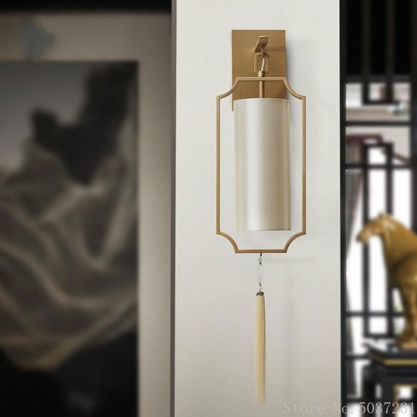 wall lamp chinese light luxury simple bedroom bedside living room copper led sconce fixture e14
wall lamp chinese light luxury simple bedroom bedside living room copper led sconce fixture e14