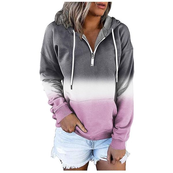 women's hoodies & sweatshirts women gradient prints and long sleeve casual zipper pullover clothes with pocket hoodie, Black
women's hoodies & sweatshirts women gradient prints and long sleeve casual zipper pullover clothes with pocket hoodie, Black