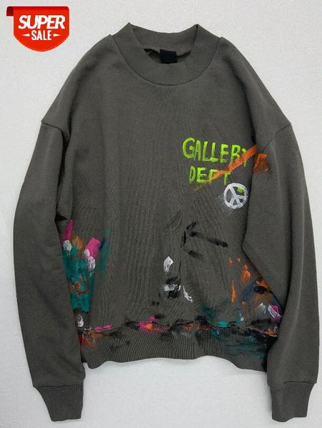 kanye spoof hand-painted ink graffiti round neck sweater heavy american street men #9p8q, Black
kanye spoof hand-painted ink graffiti round neck sweater heavy american street men #9p8q, Black