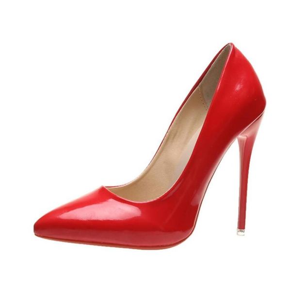 dress shoes women's european and american patent leather pointed-toe stilettos, wedding shoes, nightclub, Black
dress shoes women's european and american patent leather pointed-toe stilettos, wedding shoes, nightclub, Black