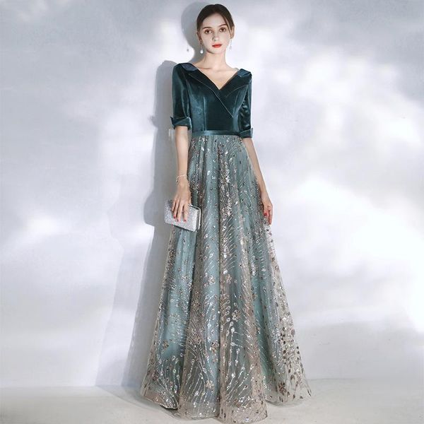 ethnic clothing bling sequins appliques cheongsam pleated velour-mesh patchwork qipao v-neck half sleeve prom party dress gown bandage vesti, Red
ethnic clothing bling sequins appliques cheongsam pleated velour-mesh patchwork qipao v-neck half sleeve prom party dress gown bandage vesti, Red