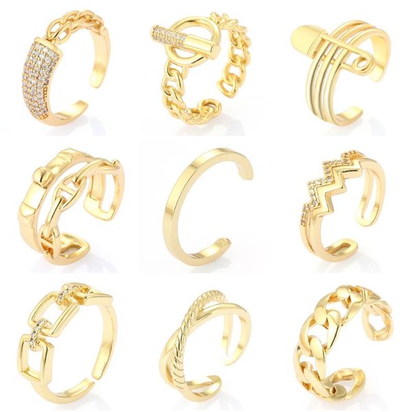 cluster rings gold geometric adjustable boho hip hop punk micro pave setting party engagement wedding ring friend gift copper, Golden;silver
cluster rings gold geometric adjustable boho hip hop punk micro pave setting party engagement wedding ring friend gift copper, Golden;silver