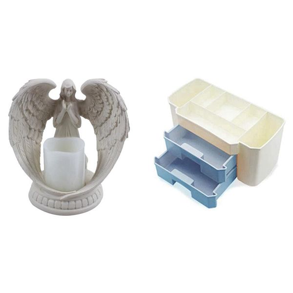storage boxes & bins creative resin angel figurines electronic candlestick crafts home decor s cosmetic box (blue)
storage boxes & bins creative resin angel figurines electronic candlestick crafts home decor s cosmetic box (blue)