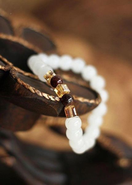 beaded, strands natural white chalcedony positivity bracelet & bangle for women jewelry buddha elastic yoga stone bead drop, Black
beaded, strands natural white chalcedony positivity bracelet & bangle for women jewelry buddha elastic yoga stone bead drop, Black