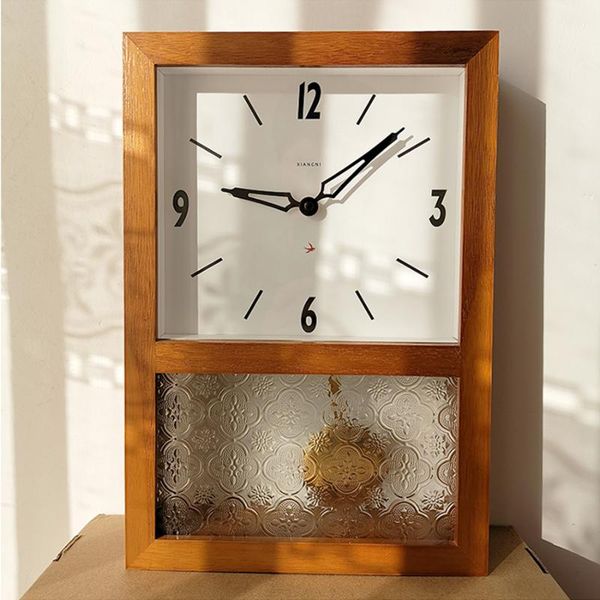 wall clocks chinese living room solid wood clock retro luxury bedroom silent deskpendulum wooden table home decoration
wall clocks chinese living room solid wood clock retro luxury bedroom silent deskpendulum wooden table home decoration