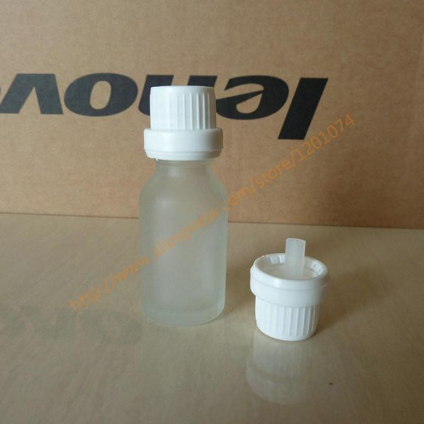 storage bottles & jars 15ml clear/brown/green/blue frosted glass bottle with plastic white anti-theft cap+clear insert.oil vial,for essentia 
storage bottles & jars 15ml clear/brown/green/blue frosted glass bottle with plastic white anti-theft cap+clear insert.oil vial,for essentia