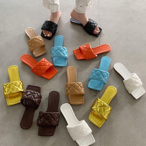 slippers brand women block sandal elegant square toe flat casual slides summer outside beach flip flops ladies shoes, Black
slippers brand women block sandal elegant square toe flat casual slides summer outside beach flip flops ladies shoes, Black