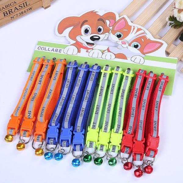 dog collars & leashes pet stickers yellow red blue bell collar supplies reflective letter 1.0 and cat
dog collars & leashes pet stickers yellow red blue bell collar supplies reflective letter 1.0 and cat