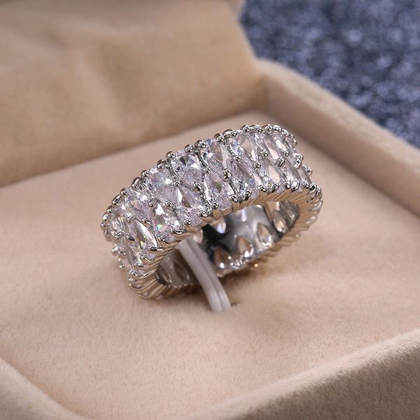 2021 fashion personality retro silver double drainage drop shaped zircon love ring men and women wedding ring party gift manufacturer wholes
2021 fashion personality retro silver double drainage drop shaped zircon love ring men and women wedding ring party gift manufacturer wholes