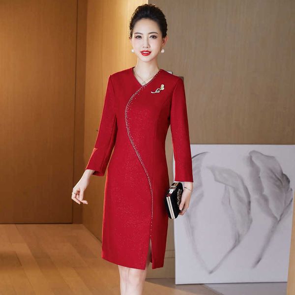 luxury evening dress 2021 winter 's improved cheongsam slim fitting woolen cloth happy -in-law wedding, Black;gray
luxury evening dress 2021 winter 's improved cheongsam slim fitting woolen cloth happy -in-law wedding, Black;gray