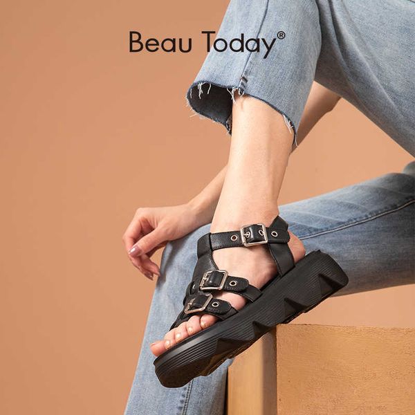 beautoday y sandals gladiator women cow leather multi buckles ankle strap platform ladies casual shoes handmade 38168 210624, Black
beautoday y sandals gladiator women cow leather multi buckles ankle strap platform ladies casual shoes handmade 38168 210624, Black