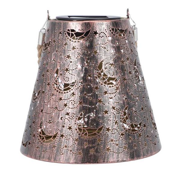 portable lanterns 1pc solar landscape lamp creative hollow-out moon pattern pendant light
portable lanterns 1pc solar landscape lamp creative hollow-out moon pattern pendant light