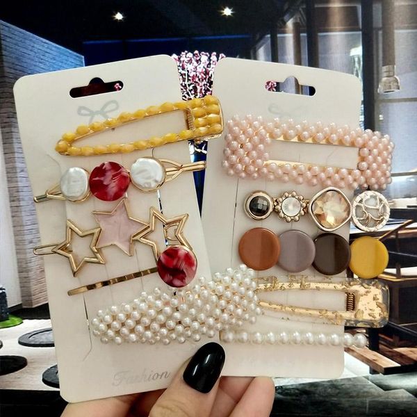 hair accessories fashion women hairpins clips set jewelry elegant crystal simulated pearl acrylic star barrette for girl wedding
hair accessories fashion women hairpins clips set jewelry elegant crystal simulated pearl acrylic star barrette for girl wedding