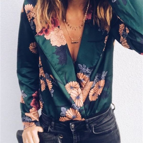 women's blouses & shirts hirigin romper bodysuit est women deep v-neck long sleeve loose print blouse casual shirt, White
women's blouses & shirts hirigin romper bodysuit est women deep v-neck long sleeve loose print blouse casual shirt, White
