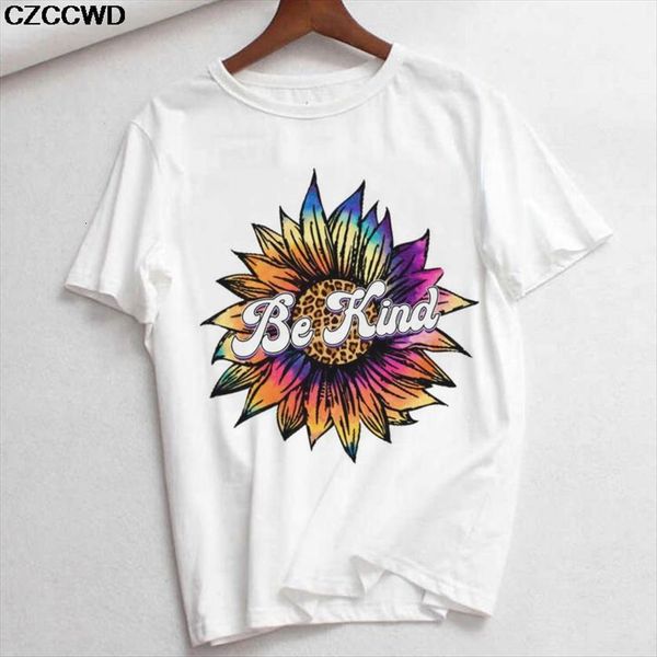 harajuku hip hop styles womens sunflower kind letter print 90s graphic, White
harajuku hip hop styles womens sunflower kind letter print 90s graphic, White
