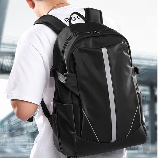 backpack 2021 large capacity travel men's casual business computer simple fashion trend 
backpack 2021 large capacity travel men's casual business computer simple fashion trend