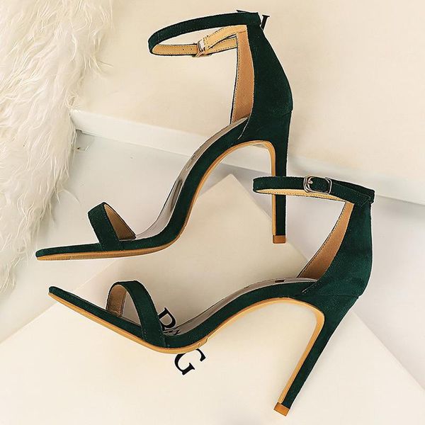 sandals 2021 women 10cm high heels flock stripper female fetish strappy red shoes lady valentine green summer classic pumps, Black
sandals 2021 women 10cm high heels flock stripper female fetish strappy red shoes lady valentine green summer classic pumps, Black