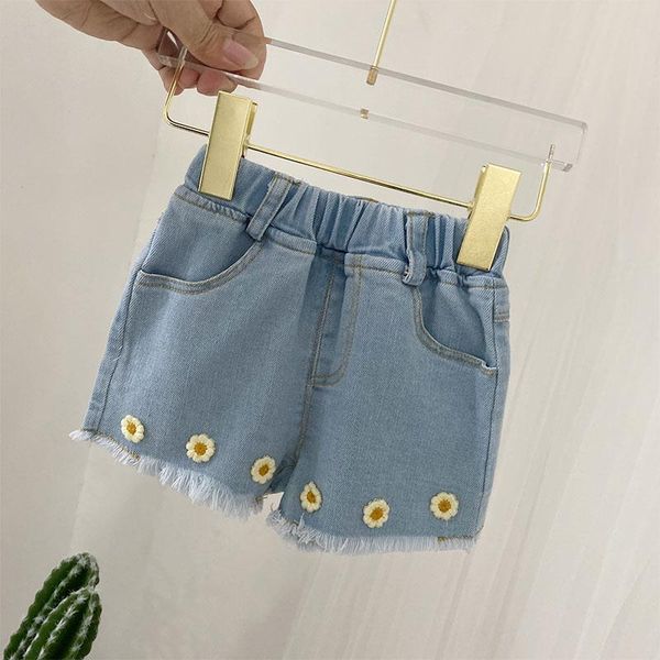 denim shorts baby girl elastic waist casual loose short pants kids summer flower blue jeans toddler clothes, Black
denim shorts baby girl elastic waist casual loose short pants kids summer flower blue jeans toddler clothes, Black