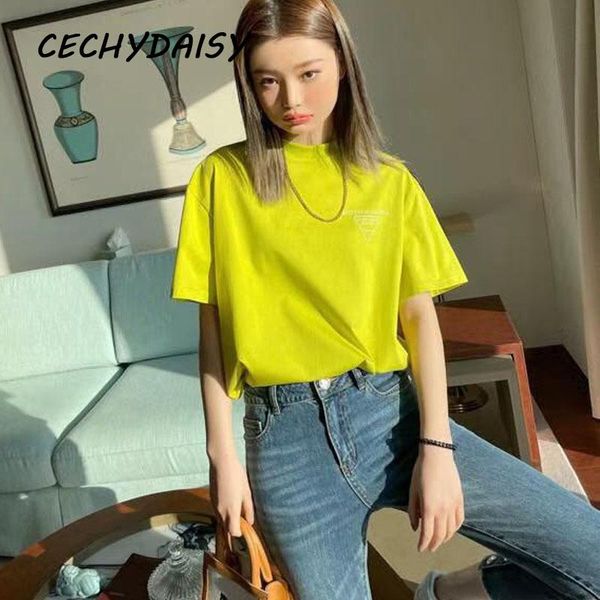 casual t-shirts women 2021 summer fashion short sleeve yellow white black letter printed cotton tee shirt streetwear clothes women's t-
casual t-shirts women 2021 summer fashion short sleeve yellow white black letter printed cotton tee shirt streetwear clothes women's t-